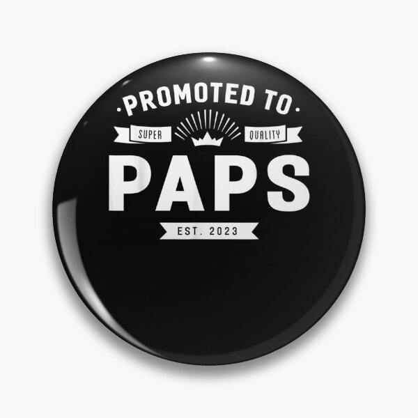Item preview, Promoted To Paps Est 2023 Grandpa Papa Fathers Day Men  designed and sold by u8ritaae.
