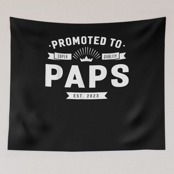 Item preview, Promoted To Paps Est 2023 Grandpa Papa Fathers Day Men  designed and sold by u8ritaae.