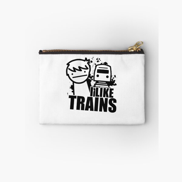 Item preview, ASDF T-Shirt I Like Trains  designed and sold by Cinemadelic.