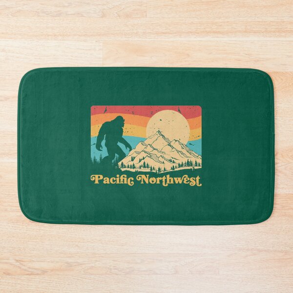 Item preview, PNW - Pacific Northwest Bigfoot Mountains Vintage bigfoot gift   Perfect Giftbigfoot designed and sold by MarthaVeronic.