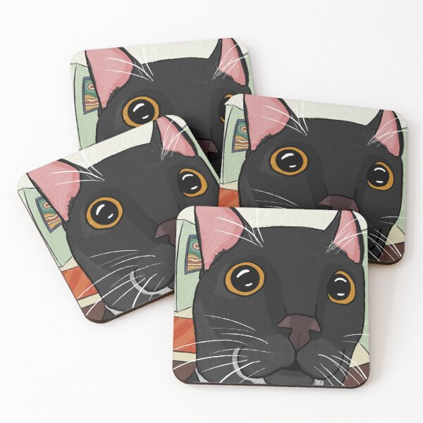 Item preview, Gato mirando designed and sold by Artkarma.