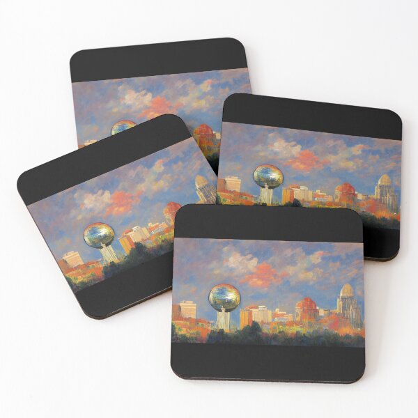 Item preview, Knoxville skyline Claude Monet  designed and sold by StoneyPhenix.