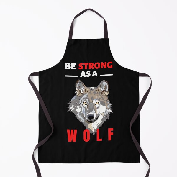 Item preview, Be strong as a Wolf - Motivational quotes about life designed and sold by Cloofur.