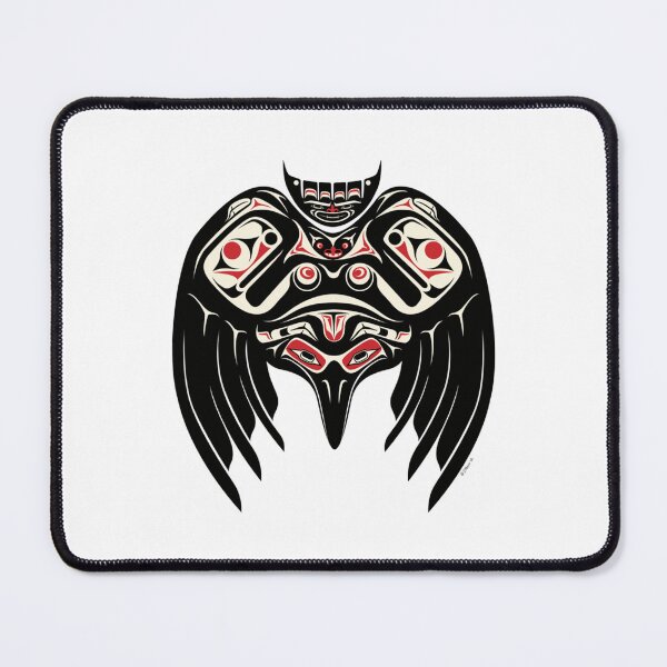 Item preview, Raven Crow in a Pacific North West Style, Native American Style designed and sold by MarthaVeronic.