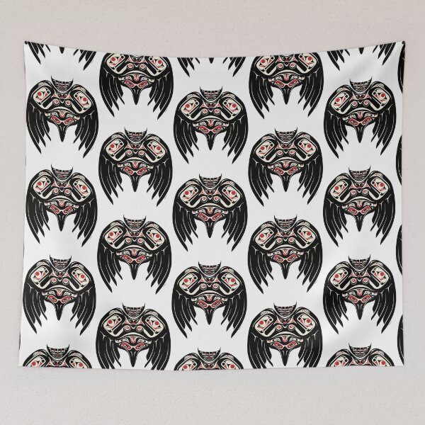 Item preview, Raven Crow in a Pacific North West Style, Native American Style   designed and sold by MarthaVeronic.
