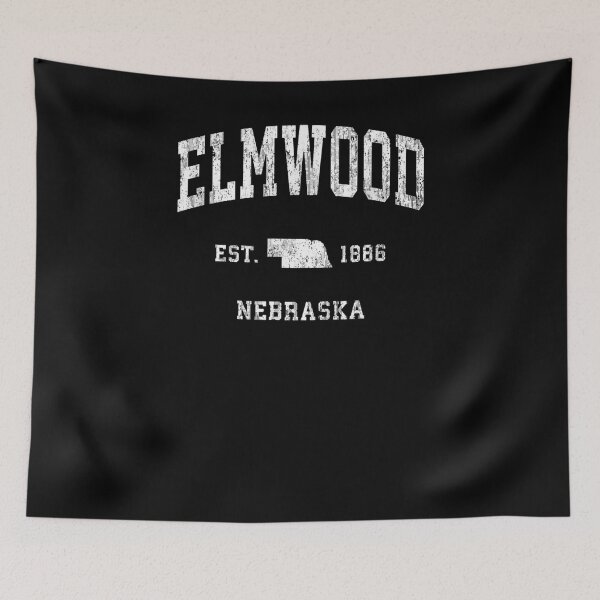 Item preview, Elmwood Nebraska Ne Vintage Athletic Sports Design  designed and sold by u8ritaae.