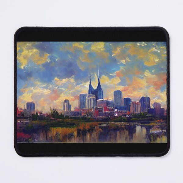Item preview, Nashville skyline Claude Monet  designed and sold by StoneyPhenix.