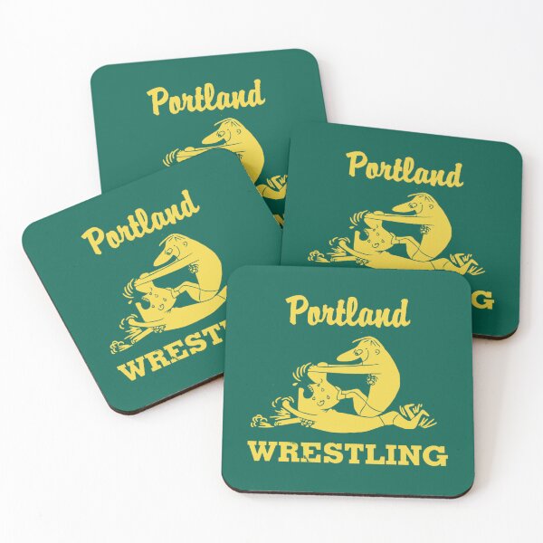 Item preview, Restored Portland Wrestling Logo     designed and sold by MarthaVeronic.