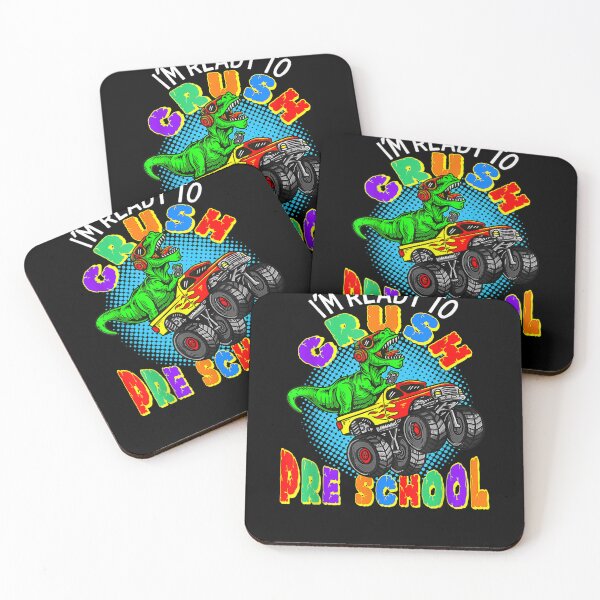 Item preview, I'm Ready To Crush Preschool Dino Monster Truck Funny  designed and sold by u8ritaae.