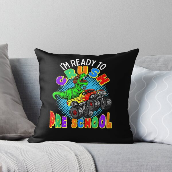 Item preview, I'm Ready To Crush Preschool Dino Monster Truck Funny  designed and sold by u8ritaae.
