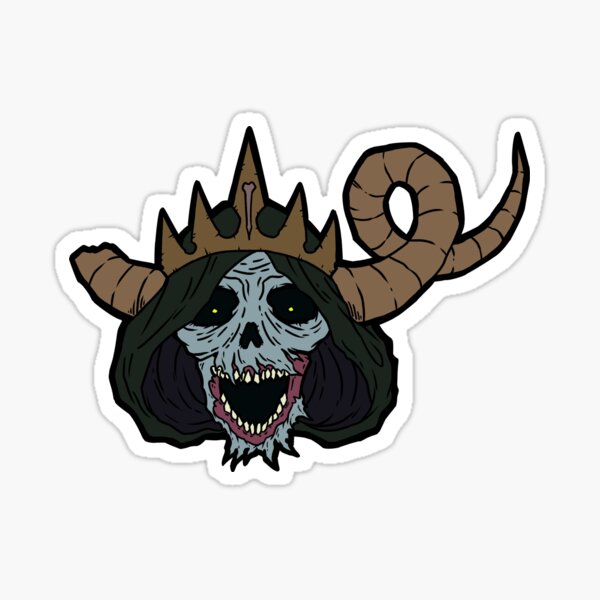 Adventure Time King Lich Stickers for Sale  Redbubble