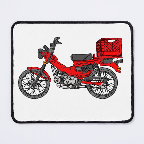 Item preview, Trail Bike Drawing designed and sold by strayfoto.
