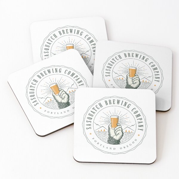 Item preview, Sasquatch Brewing Company Craft Beer Logo 2   designed and sold by MarthaVeronic.
