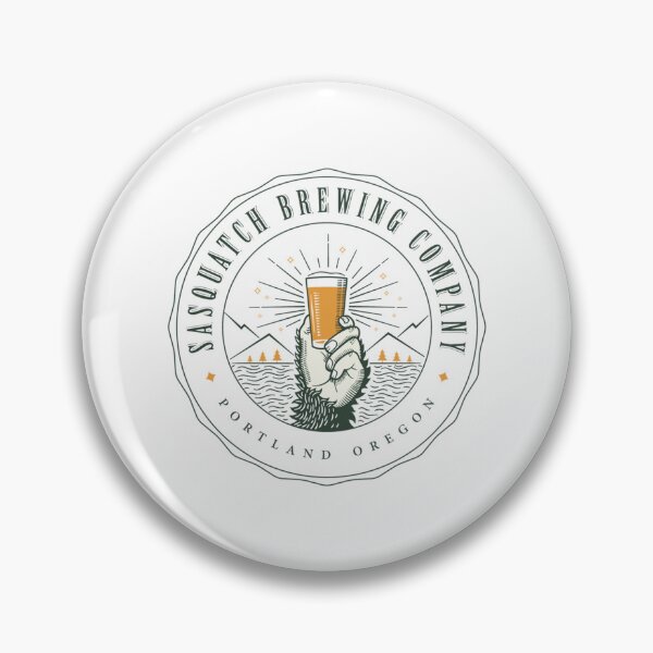 Item preview, Sasquatch Brewing Company Craft Beer Logo 2   designed and sold by MarthaVeronic.