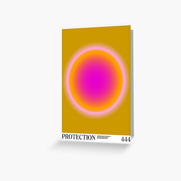 Item preview, Angel Number 444 Protection Print designed and sold by tiger-spirit.