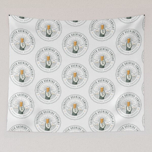 Item preview, Sasquatch Brewing Company Craft Beer Logo 2   designed and sold by MarthaVeronic.