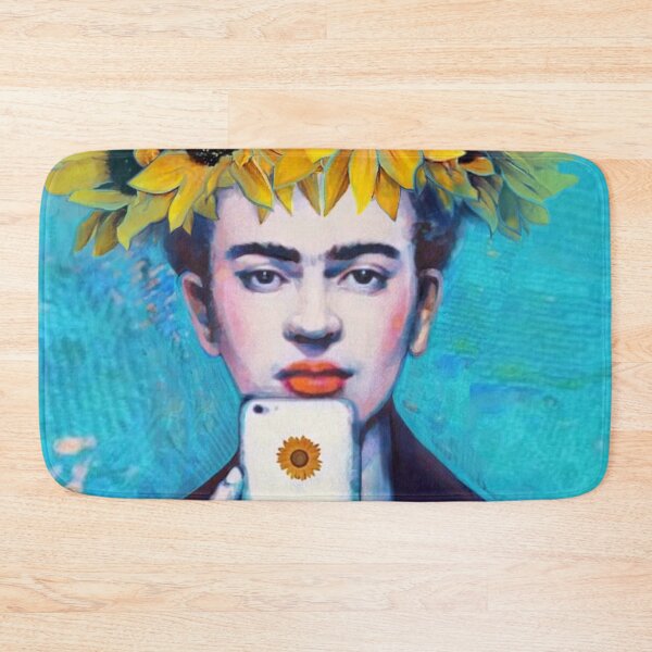 Item preview, Self portrait with sunflowers designed and sold by MontekkiArt.