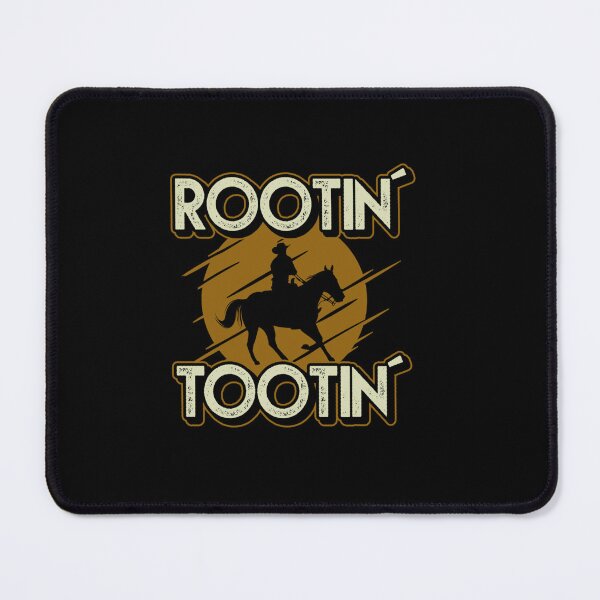 Item preview, ROOTIN TOOTIN COWBOY MEME RODEO HORSE COUNTRY WESTERN designed and sold by sobriowslen.