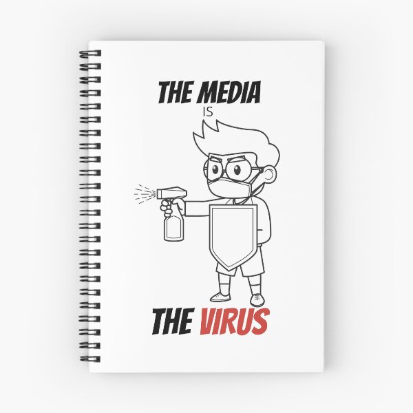 Item preview, The Media Is The Virus  designed and sold by hShah06.