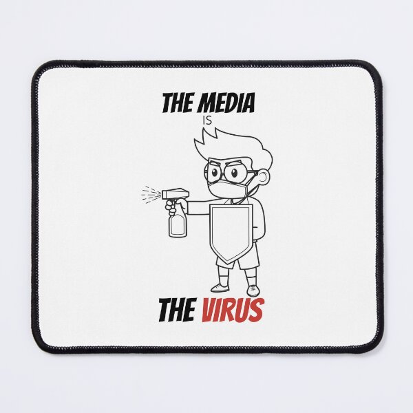 Item preview, The Media Is The Virus designed and sold by hShah06.