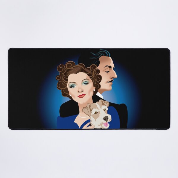 Nick and Nora Desk Mat