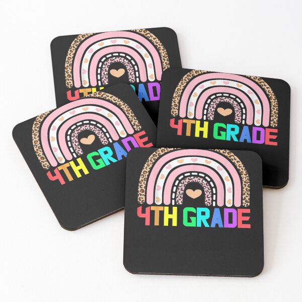 Item preview, Fourth Grade Teacher Leopard Rainbow 4th Grade Teacher Funny  designed and sold by u8ritaae.