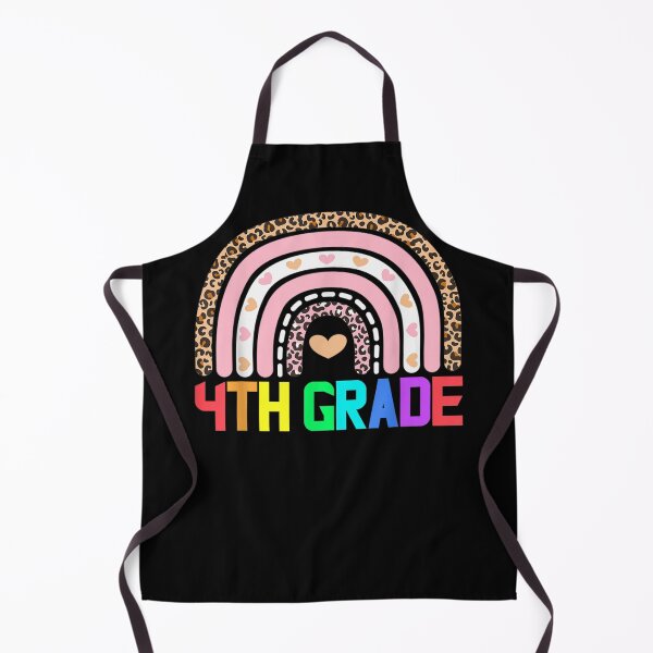 Item preview, Fourth Grade Teacher Leopard Rainbow 4th Grade Teacher Funny  designed and sold by u8ritaae.