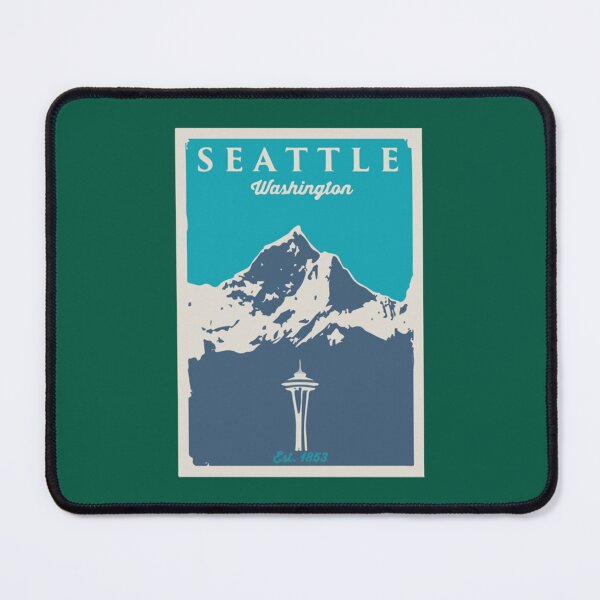 Item preview, Seattle Washington. designed and sold by MarthaVeronic.