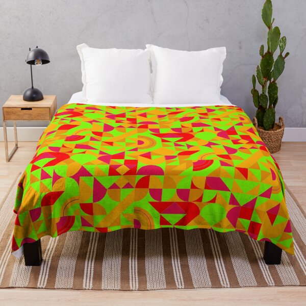 Item preview, geometric colorful patterns conceptual Art - Abstract Neo Geo graphic design designed and sold by Design Repo.