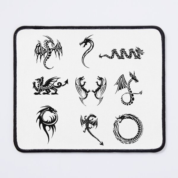 Item preview, Nine Dragons Black designed and sold by artbysydsyd.