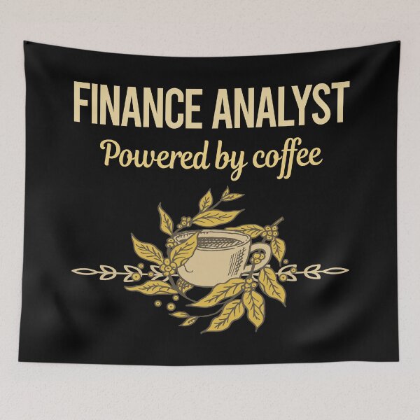 Item preview, Powered By Coffee Finance Analyst designed and sold by toniabrendaom.