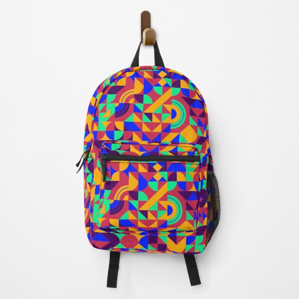 Item preview, geometric colorful patterns conceptual Art - Abstract Neo Geo graphic design designed and sold by Design Repo.