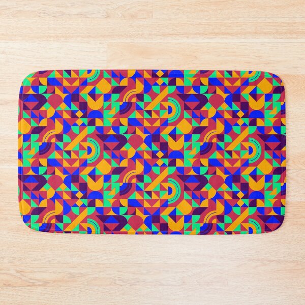 Item preview, geometric colorful patterns conceptual Art - Abstract Neo Geo graphic design designed and sold by Design Repo.