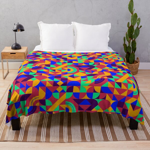 Item preview, geometric colorful patterns conceptual Art - Abstract Neo Geo graphic design designed and sold by Design Repo.