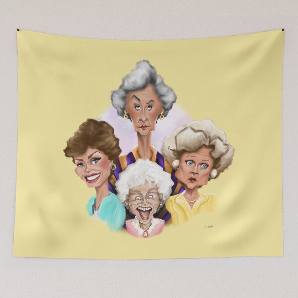 Item preview, The Golden Girls - Original Caricatures designed and sold by samanthagilbert.