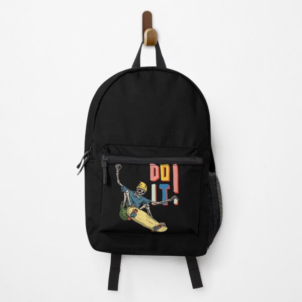 Item preview, Do It - Skateboard Skeleton Motivational Quote designed and sold by ArtOfStars.