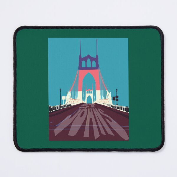 Item preview, St Johns Bridge, Portland, Oregon   designed and sold by MarthaVeronic.