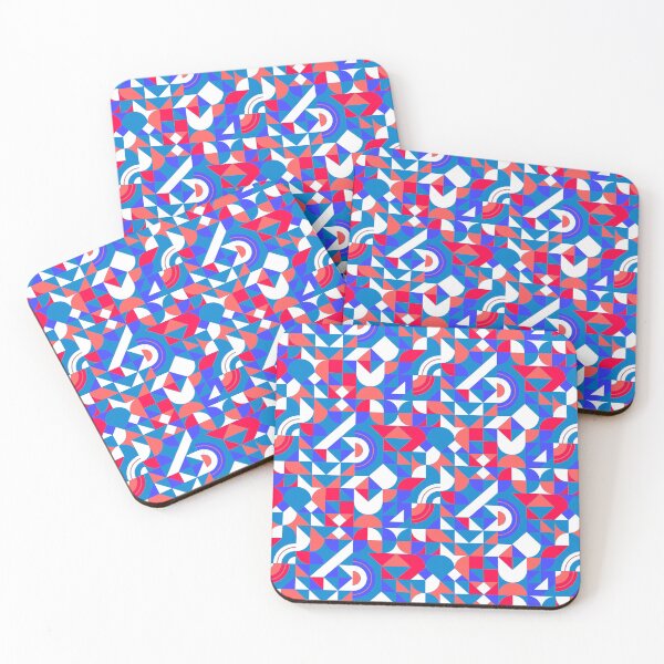 Item preview, geometric colorful patterns conceptual Art - Abstract Neo Geo graphic design designed and sold by Design Repo.