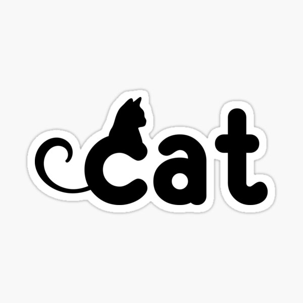 Item preview, cat letter designed and sold by asep sarifudin.