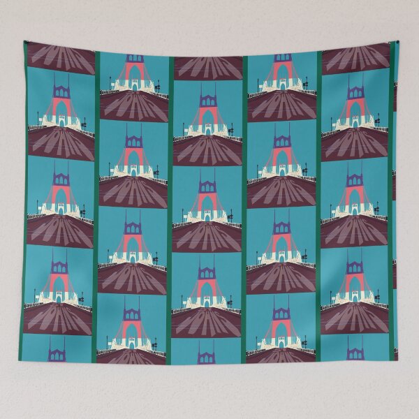 Item preview, St Johns Bridge, Portland, Oregon   designed and sold by MarthaVeronic.