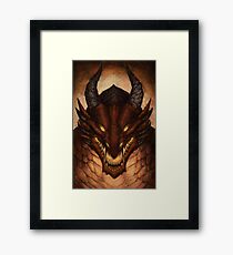 King Framed Print