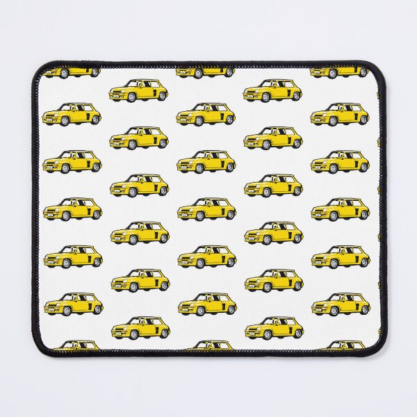 Item preview, Yellow 80s French Classic Car designed and sold by CoolRide.