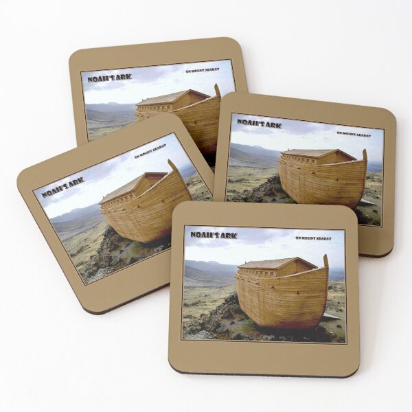 Item preview, NOAHS ARK : Vintage Bible Art on Mount Ararat Print designed and sold by posterbobs.