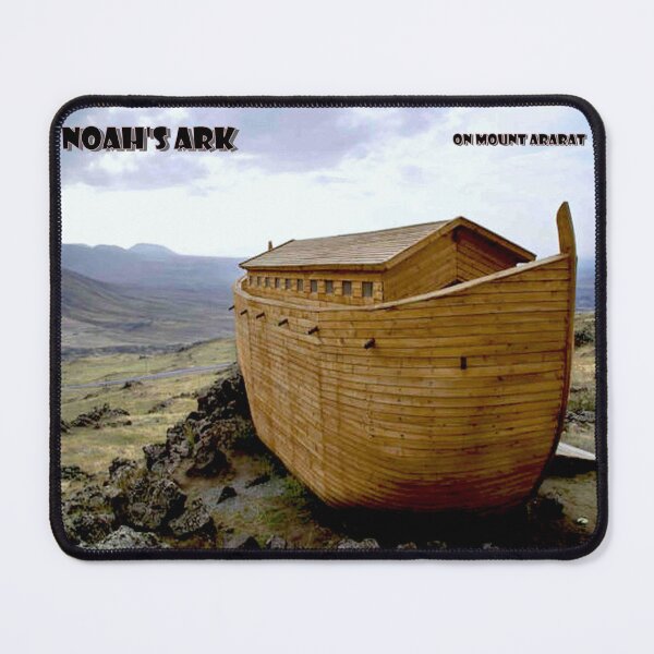 Item preview, NOAHS ARK : Vintage Bible Art on Mount Ararat Print designed and sold by posterbobs.