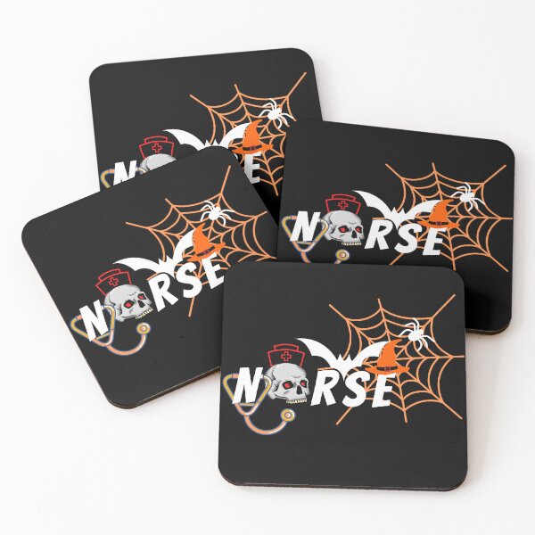 Item preview, Halloween Nurse Nursing Cute Health Worker Halloween Pattern designed and sold by ImaginedCo.