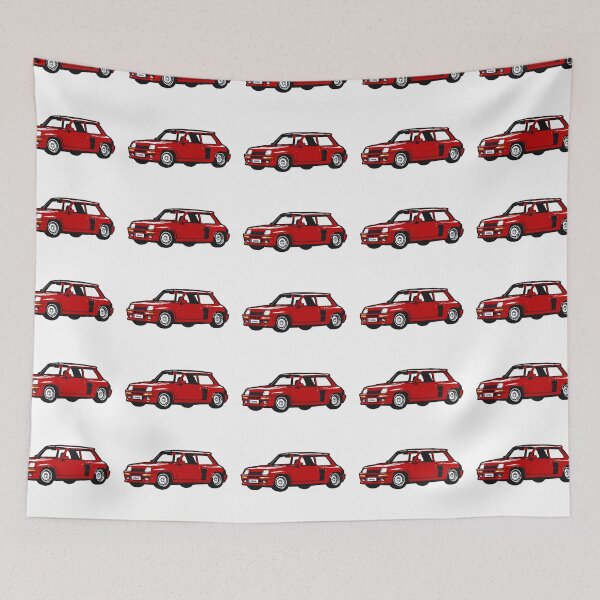 Item preview, Red 80s French Classic Car designed and sold by CoolRide.