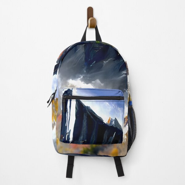 Aperçu de l'œuvre AI Generated Art, Fantasy Mountains huile sur toile créée et vendue par ACC .