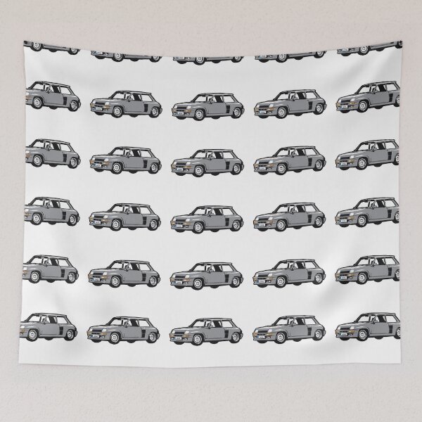Item preview, Grey 80s French Classic Car designed and sold by CoolRide.