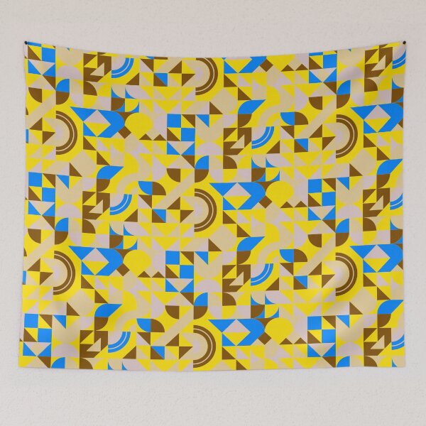 Item preview, geometric colorful patterns conceptual Art - Abstract Neo Geo graphic design designed and sold by Design Repo.