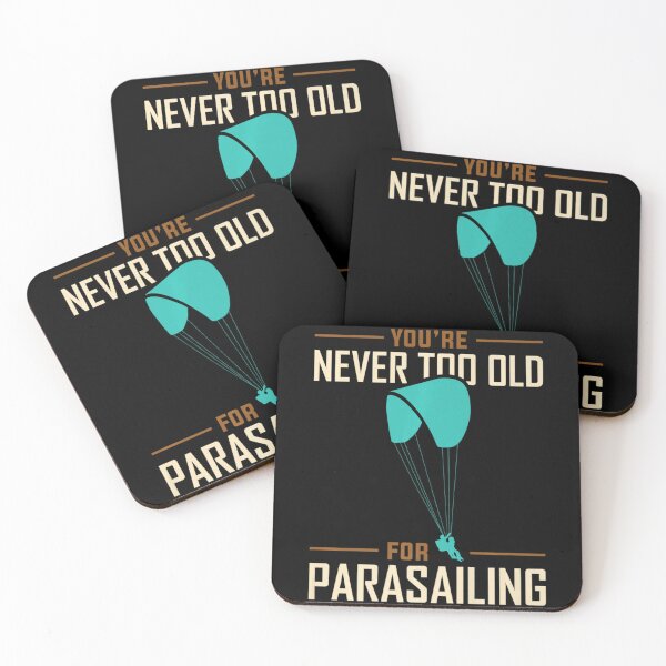 Item preview, Never Too Old For Parasailing Parasail Parasailer designed and sold by SyiKey.